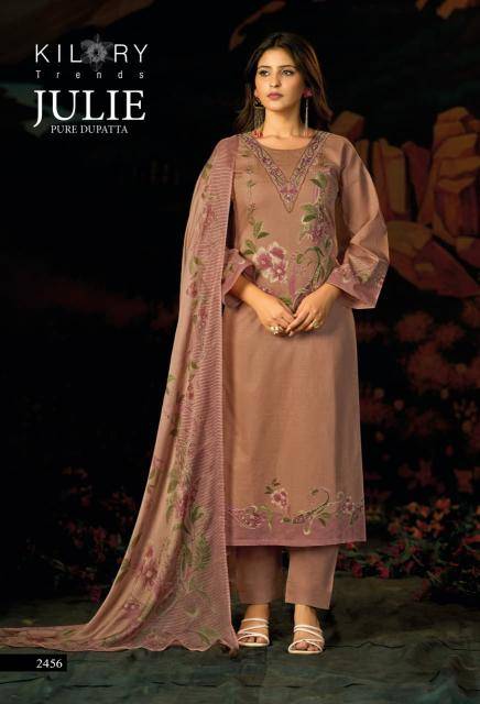 Kilory julie Designer dress material wholesale in Mumbai